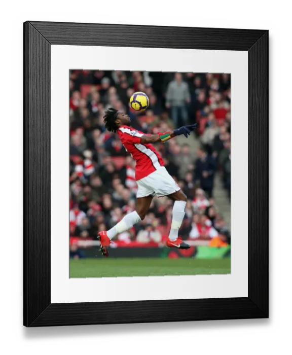 Framed Print : Alex Song (Arsenal). Arsenal 2: 0 Sunderland. Barclays Premier League. Emirates Stadium