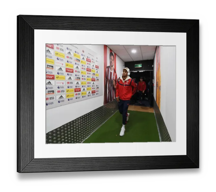 Framed Print : Arsenal's Aubameyang Ready for Sheffield United Clash - Premier League 2019-20