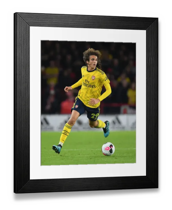 Framed Print : Matteo Guendouzi in Action: Arsenal vs Sheffield United, Premier League 2019-20 Framed Print : Matteo Guendouzi in Action: Arsenal vs Sheffield United, Premier League 2019-20