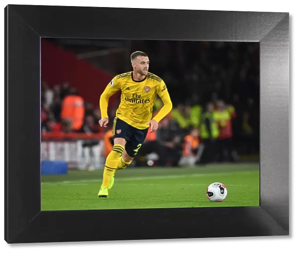 Calum Chambers in Action: Sheffield United vs. Arsenal, Premier League 2019-20