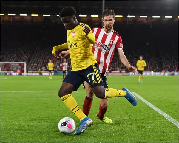 Bukayo Saka Dashes Past Chris Basham: Sheffield United vs. Arsenal, Premier League 2019-20