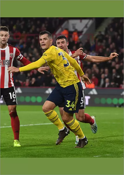 Granit Xhaka in Action: Sheffield United vs. Arsenal, Premier League 2019-20