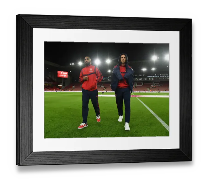 Framed Print : Arsenal's Lacazette and Guendouzi in Pre-Match Huddle: United Against Sheffield United (2019-20) Framed Print : Arsenal's Lacazette and Guendouzi in Pre-Match Huddle: United Against Sheffield United (2019-20)