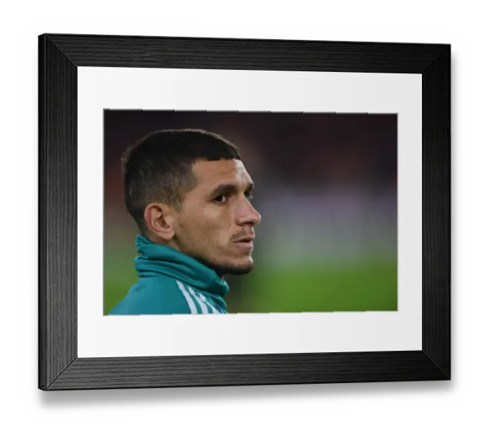 Framed Print : Lucas Torreira: Arsenal's Focus Before Sheffield United Clash (Premier League 2019-20)
