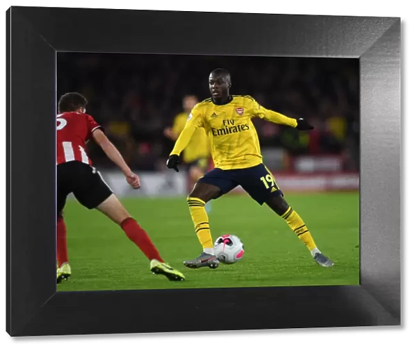 Pepe in Action: Arsenal's Star Winger Shines Against Sheffield United in Premier League 2019-20