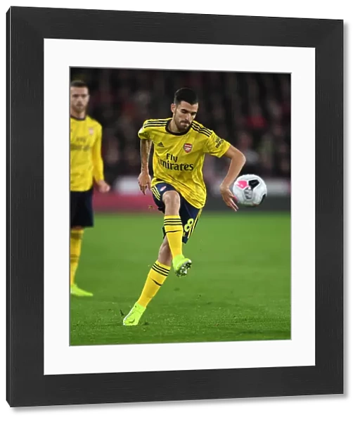 Dani Ceballos in Action: Sheffield United vs. Arsenal - Premier League Showdown (2019-20)