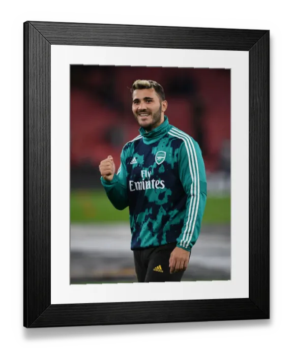 Framed Print : Arsenal FC v Vitoria Guimaraes: Group F - UEFA Europa League