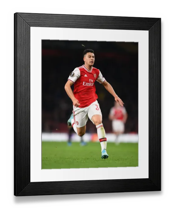 Framed Print : Martinelli Shines: Arsenal's Europa League Victory Over Vitoria Guimaraes