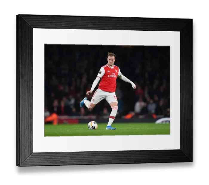 Framed Print : Arsenal vs Vitoria Guimaraes: Europa League Showdown at Emirates Stadium (2019-20)