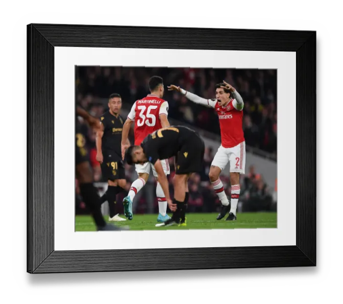 Framed Print : Martinelli's Strike: Arsenal's Europa League Victory over Vitoria Guimaraes Framed Print : Martinelli's Strike: Arsenal's Europa League Victory over Vitoria Guimaraes