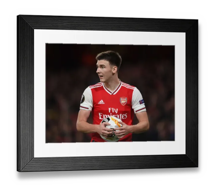 Framed Print : Arsenal's Kieran Tierney Stars in Europa League Victory over Vitoria Guimaraes Framed Print : Arsenal's Kieran Tierney Stars in Europa League Victory over Vitoria Guimaraes