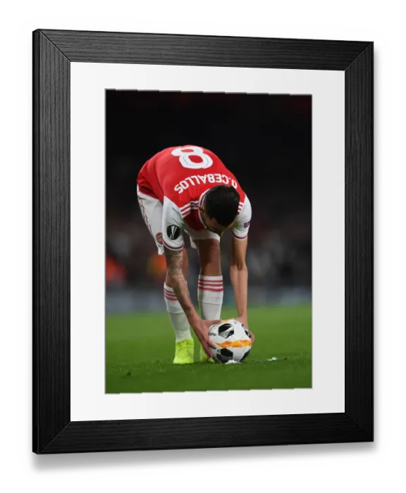 Framed Print : Arsenal vs Vitoria Guimaraes: Dani Ceballos in Action - UEFA Europa League 2019-20 Framed Print : Arsenal vs Vitoria Guimaraes: Dani Ceballos in Action - UEFA Europa League 2019-20