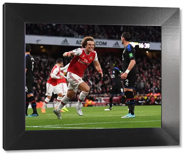 David Luiz Scores His Second Goal: Arsenal's Triumph over Crystal Palace (2019-20)
