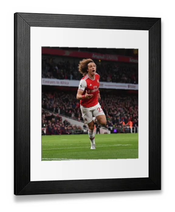 Framed Print : David Luiz Scores His Second: Arsenal's Victory Over Crystal Palace (2019-20) Framed Print : David Luiz Scores His Second: Arsenal's Victory Over Crystal Palace (2019-20)