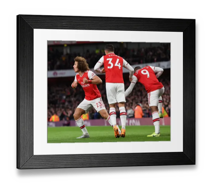 Framed Print : David Luiz Scores His Second: Arsenal's Victory Over Crystal Palace (2019-20 Premier League) Framed Print : David Luiz Scores His Second: Arsenal's Victory Over Crystal Palace (2019-20 Premier League)