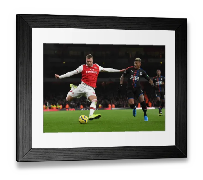 Framed Print : Arsenal vs Crystal Palace: A Head-to-Head Battle Between Calum Chambers and Patrick van Aanholt Framed Print : Arsenal vs Crystal Palace: A Head-to-Head Battle Between Calum Chambers and Patrick van Aanholt