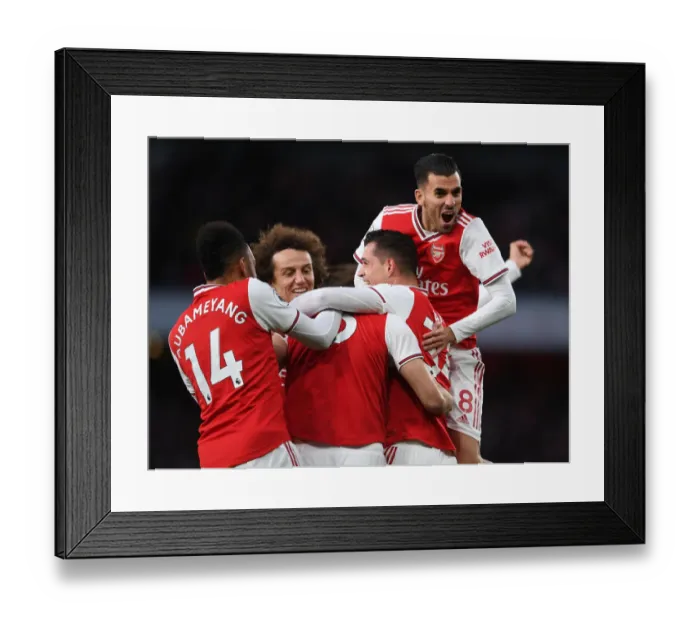 Framed Print : Arsenal's Sokratis Scores First Goal as Arsenal Take on Crystal Palace in Premier League Action Framed Print : Arsenal's Sokratis Scores First Goal as Arsenal Take on Crystal Palace in Premier League Action