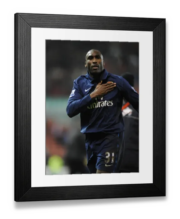 Framed Print : Sol Campbell's Leadership: Arsenal's 3-1 Victory over Stoke City, Barclays Premier League Framed Print : Sol Campbell's Leadership: Arsenal's 3-1 Victory over Stoke City, Barclays Premier League
