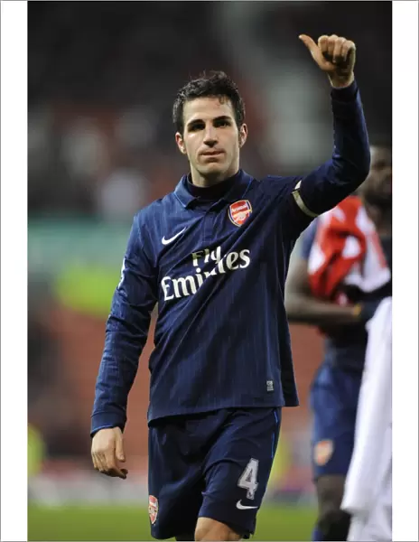 Cesc Fabregas Leads Arsenal to Victory: Stoke City 1-3 Arsenal, Premier League 2010