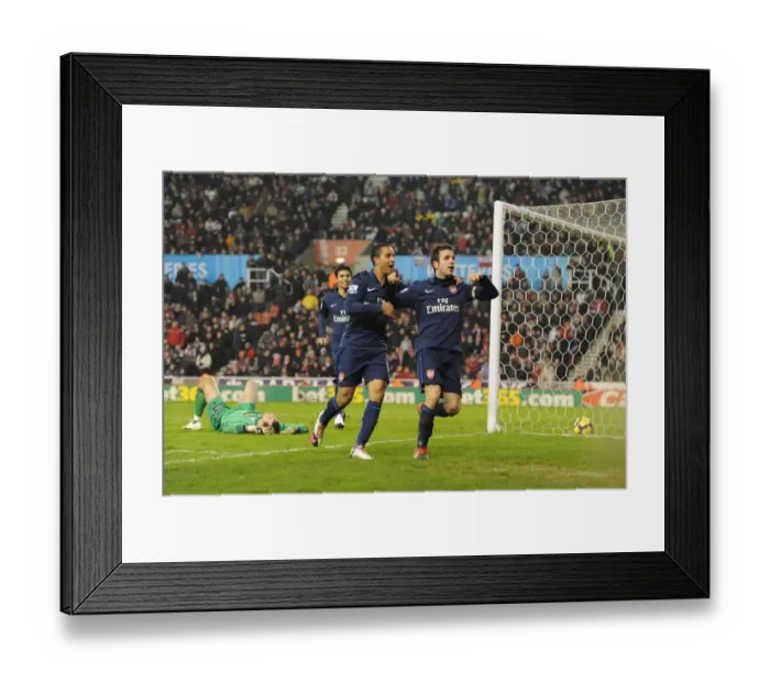 Framed Print : Cesc Fabregas's Brilliant Strike: Arsenal's Dominant Victory over Stoke City (27 / 2 / 2010) Framed Print : Cesc Fabregas's Brilliant Strike: Arsenal's Dominant Victory over Stoke City (27 / 2 / 2010)
