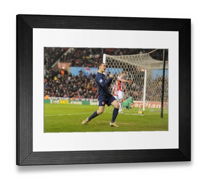 Framed Print : Thomas Vermaelen's Strike: Arsenal's Triumphant Third at Stoke City (BPL, 2010) Framed Print : Thomas Vermaelen's Strike: Arsenal's Triumphant Third at Stoke City (BPL, 2010)