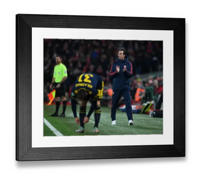 Framed Print : Unai Emery vs Liverpool: Carabao Cup Clash Framed Print : Unai Emery vs Liverpool: Carabao Cup Clash