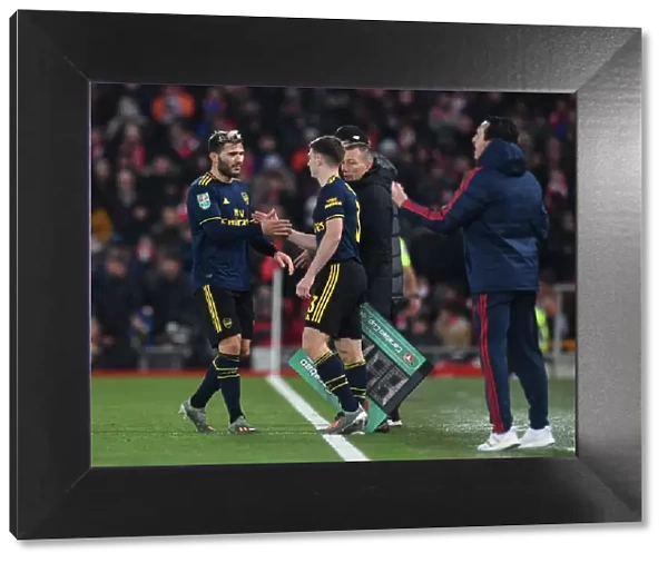 Arsenal's Kieran Tierney Replaces Sead Kolasinac Against Liverpool in Carabao Cup