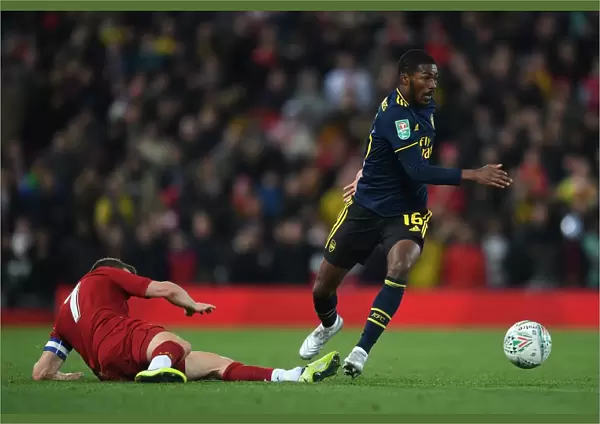Maitland-Niles Outpaces Milner: Liverpool vs. Arsenal in Carabao Cup Showdown