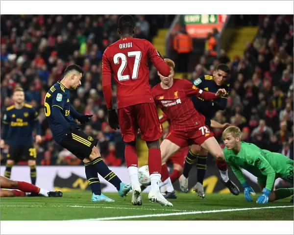 Martinelli Scores Upset: Arsenal Stuns Liverpool in Carabao Cup