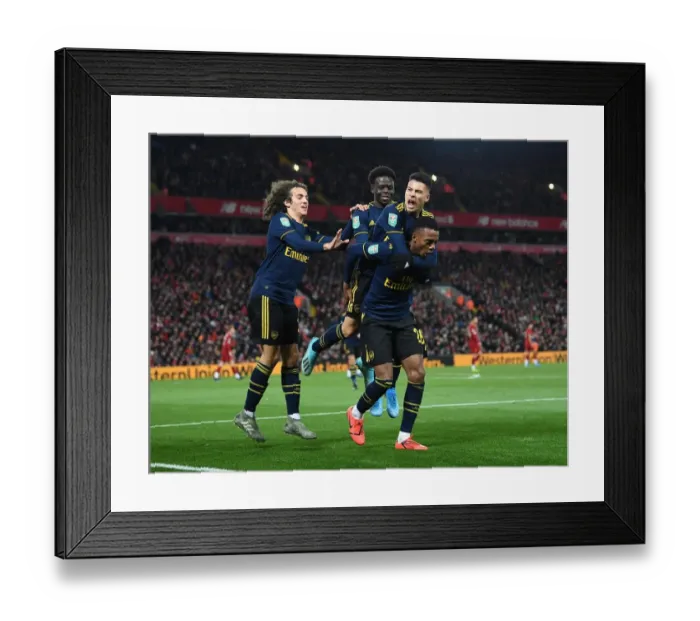 Framed Print : Five-Star Arsenal: Joe Willock's Brace Powers Upset Win Against Liverpool in Carabao Cup Framed Print : Five-Star Arsenal: Joe Willock's Brace Powers Upset Win Against Liverpool in Carabao Cup