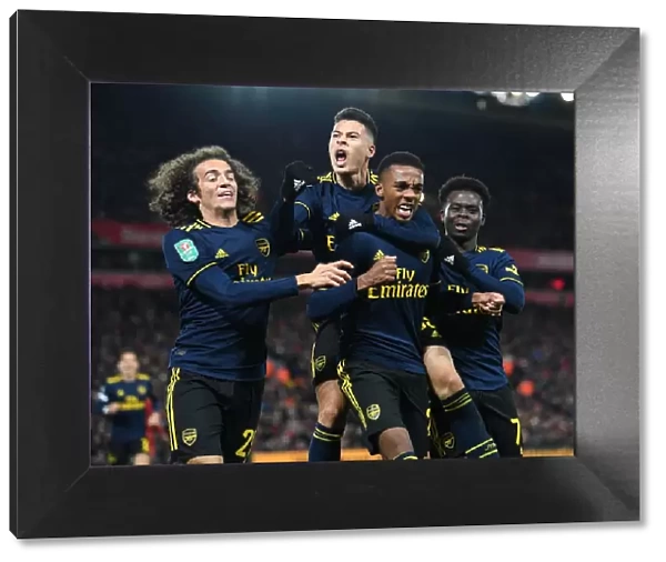 Five-Star Willock: Arsenal's Upset Win Against Liverpool in Carabao Cup