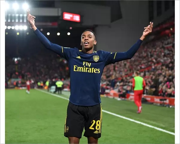Arsenal's Unforgettable 5-5 Comeback: Joe Willock's Double Strike at Anfield (Carabao Cup 2019-20)