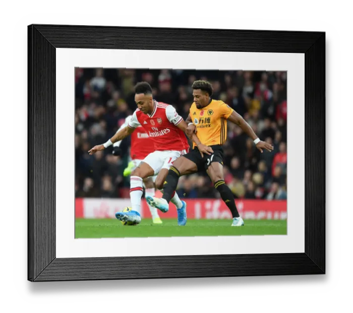 Framed Print : Arsenal vs. Wolverhampton Wanderers: Premier League Clash at Emirates Stadium (November 2019) Framed Print : Arsenal vs. Wolverhampton Wanderers: Premier League Clash at Emirates Stadium (November 2019)
