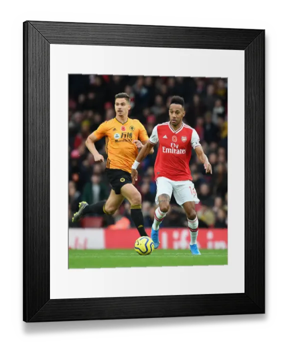 Framed Print : Arsenal vs. Wolverhampton Wanderers: Premier League Clash at Emirates Stadium (November 2019)