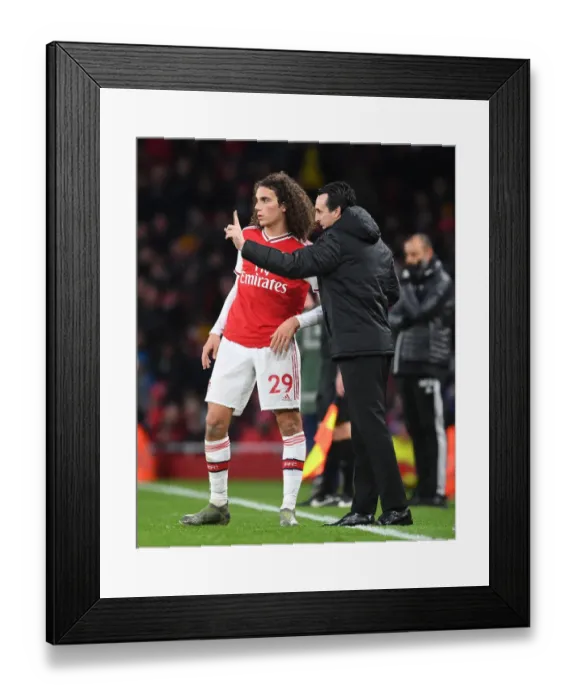 Framed Print : Arsenal vs. Wolverhampton Wanderers: Premier League Clash at Emirates Stadium (November 2019)