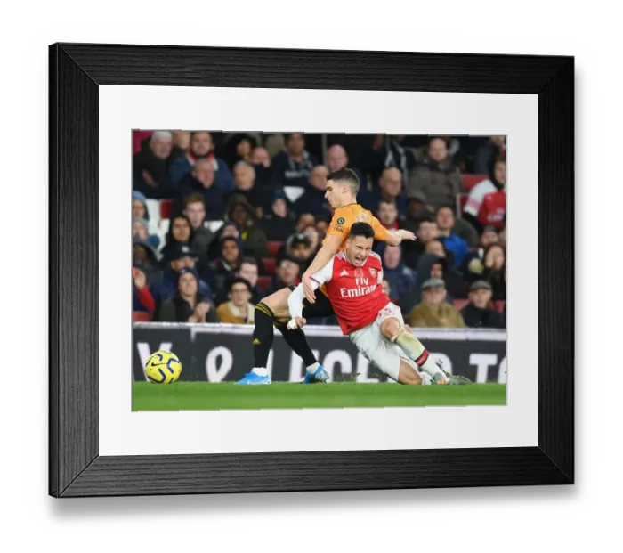 Framed Print : Arsenal vs. Wolverhampton Wanderers: Premier League Clash at Emirates Stadium (November 2019)