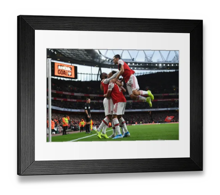 Framed Print : Arsenal vs. Wolverhampton Wanderers: Premier League Clash at Emirates Stadium (November 2019)