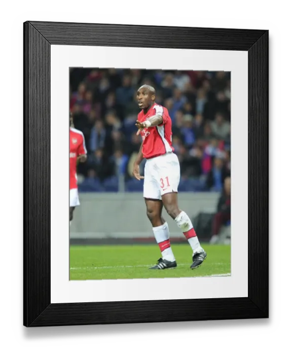 Framed Print : Sol Campbell (Arsenal). FC Porto 2: 1 Arsenal, UEFA Champions League, First Knock-out Round Framed Print : Sol Campbell (Arsenal). FC Porto 2: 1 Arsenal, UEFA Champions League, First Knock-out Round