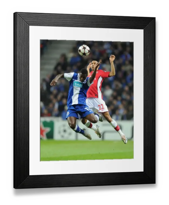 Framed Print : Gael Clichy (Arsenal) Bruno Alves (Porto). FC Porto 2: 1 Arsenal, UEFA Champions League Framed Print : Gael Clichy (Arsenal) Bruno Alves (Porto). FC Porto 2: 1 Arsenal, UEFA Champions League