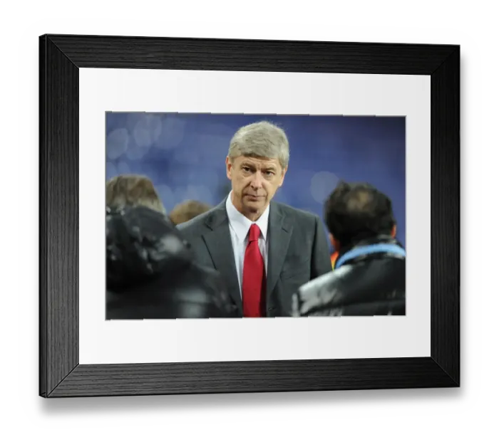 Framed Print : Arsene Wenger Leads Arsenal Against FC Porto in UEFA Champions League: 1st Leg, 2010 Framed Print : Arsene Wenger Leads Arsenal Against FC Porto in UEFA Champions League: 1st Leg, 2010