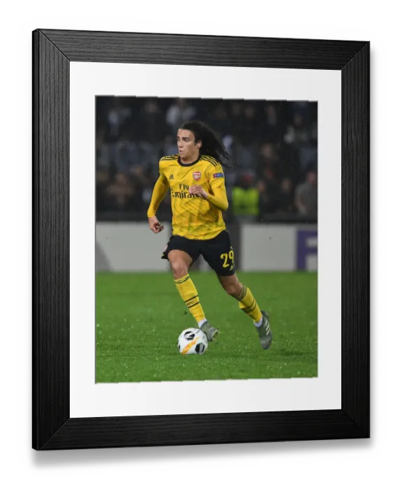 Framed Print : Arsenal's Guendouzi Shines: Europa League Triumph over Vitoria Guimaraes (Nov. 2019)
