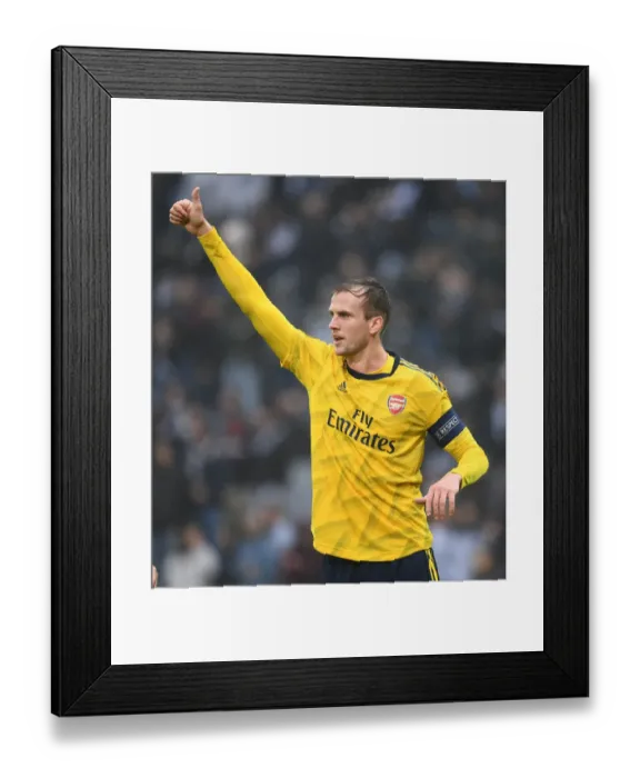 Framed Print : Rob Holding in Action: Arsenal's Europa League Clash vs Vitoria Guimaraes Framed Print : Rob Holding in Action: Arsenal's Europa League Clash vs Vitoria Guimaraes