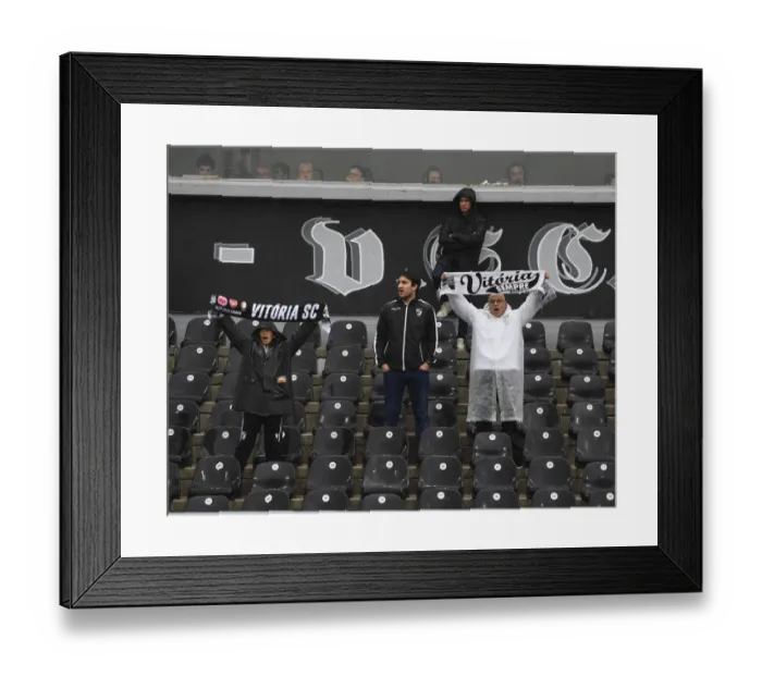 Framed Print : Arsenal vs. Vitoria Guimaraes: Europa League Clash in Portugal