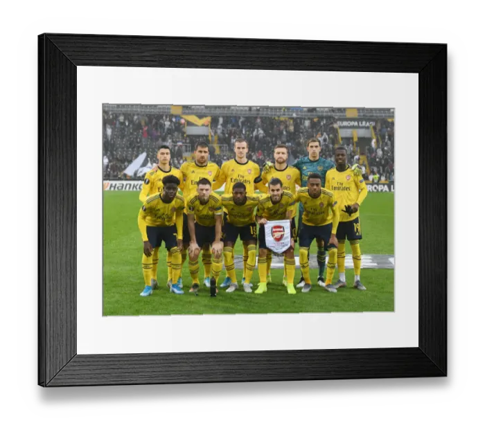 Framed Print : Arsenal FC vs. Vitoria Guimaraes: UEFA Europa League Clash in Portugal, November 2019 Framed Print : Arsenal FC vs. Vitoria Guimaraes: UEFA Europa League Clash in Portugal, November 2019