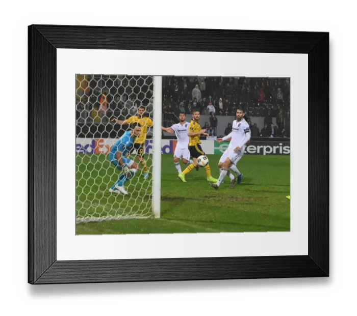 Framed Print : Mustafi Scores as Arsenal Top Group F: Vitoria SC vs Arsenal UEFA Europa League Framed Print : Mustafi Scores as Arsenal Top Group F: Vitoria SC vs Arsenal UEFA Europa League
