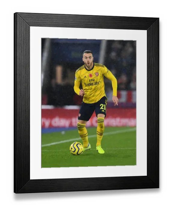 Framed Print : Arsenal's Calum Chambers in Action against Leicester City - Premier League Showdown (2019-20) Framed Print : Arsenal's Calum Chambers in Action against Leicester City - Premier League Showdown (2019-20)