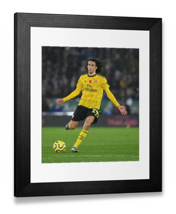 Framed Print : Matteo Guendouzi: In Action Against Leicester City, Premier League 2019-20