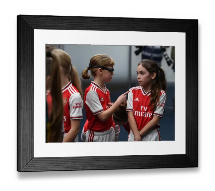 Framed Print : Arsenal vs. Tottenham Hotspur: Barclays FA Womens Super League Showdown