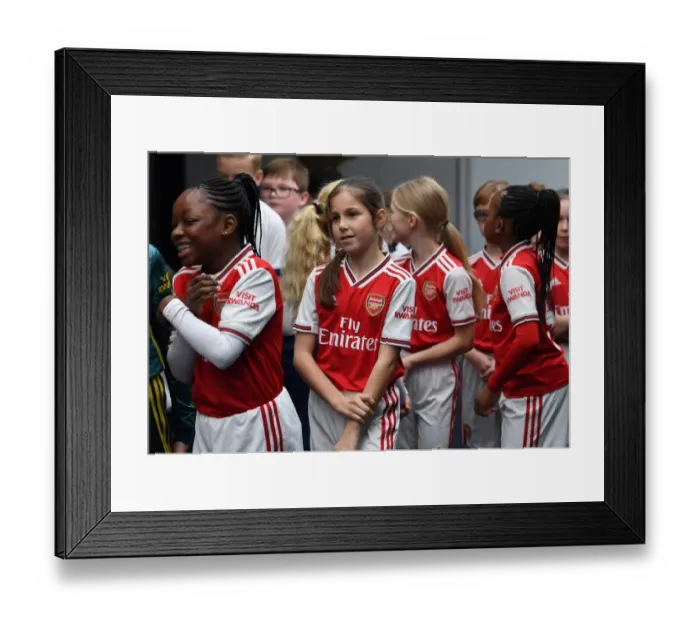 Framed Print : Arsenal vs. Tottenham Hotspur: FA Womens Super League Showdown at Tottenham Stadium