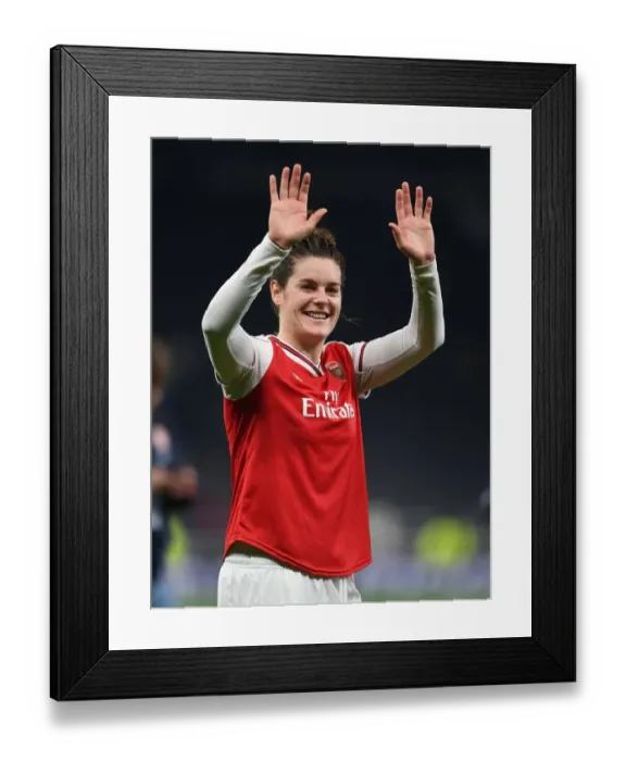 Framed Print : Arsenal's Jennifer Beattie Reacts After Tottenham Hotspur vs Arsenal FA WSL Match Framed Print : Arsenal's Jennifer Beattie Reacts After Tottenham Hotspur vs Arsenal FA WSL Match